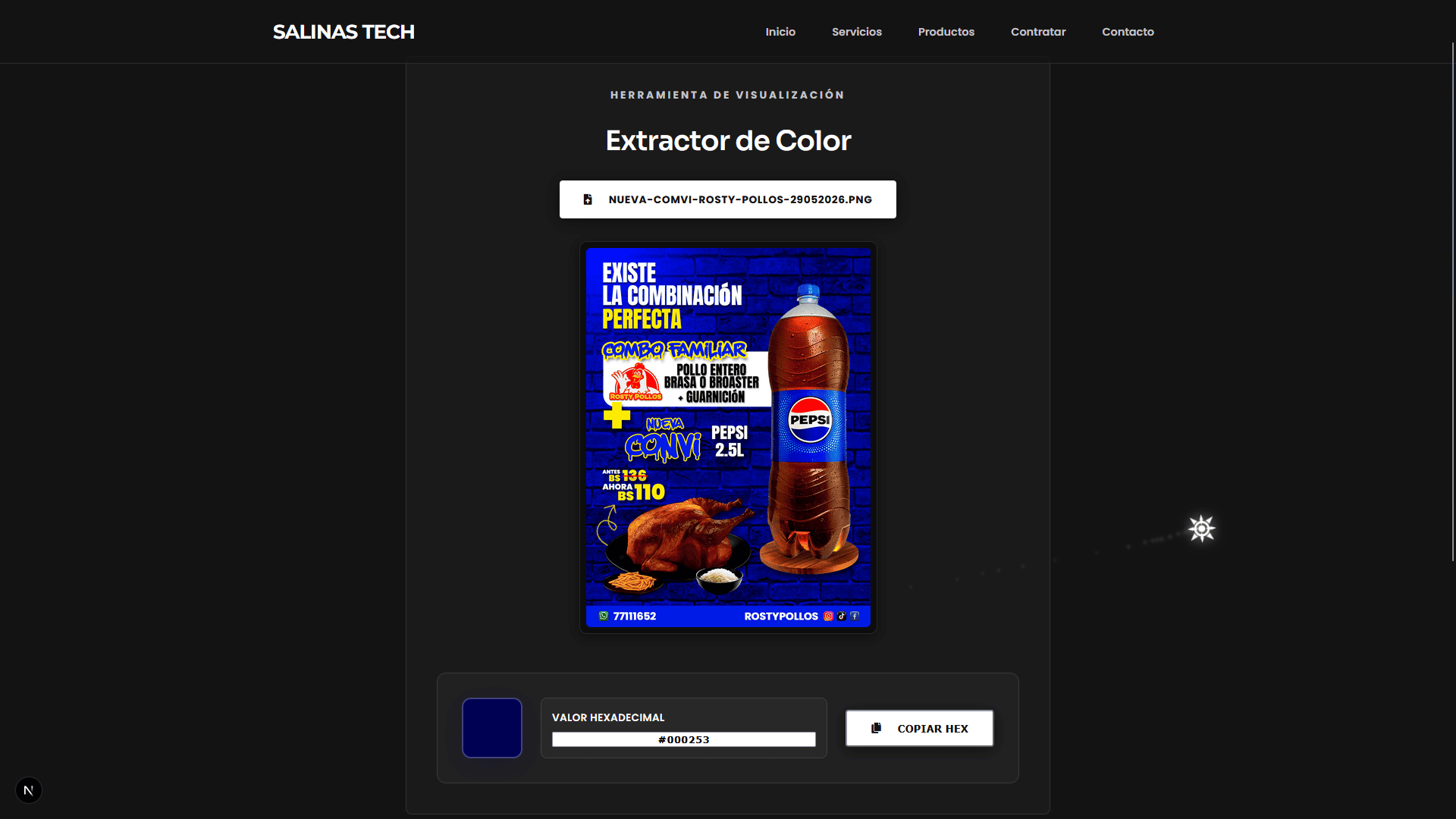 Extractor de Color